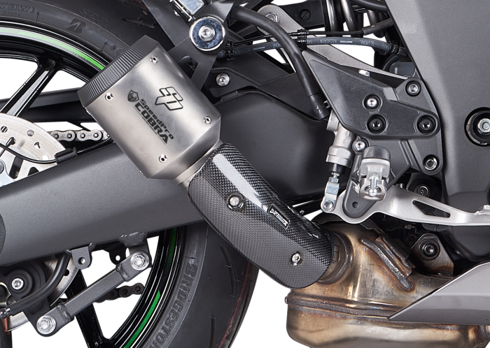 Kawasaki Ninja 1000 SX - Cobra Motorrad Auspuff - Premium Qualität